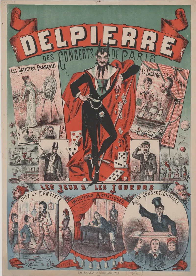 Delpierre Des Concerts De Paris Imitations Artistiques