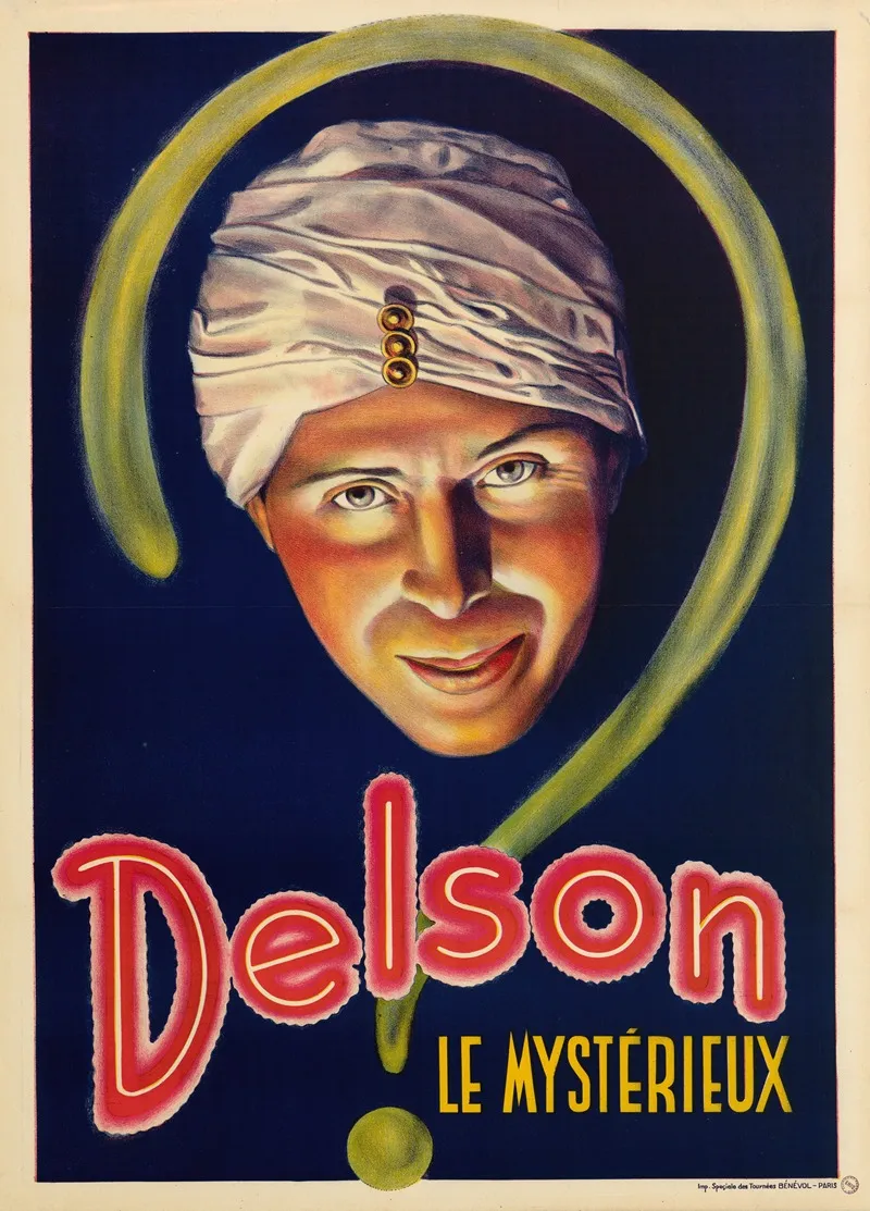 Delson Le Mysterieux Wall Art by Imp. Spéciale des Tournées Bénévol - High-Resolution Digital Print