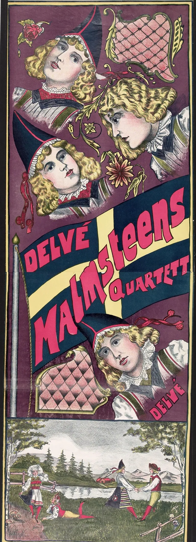 Delve Malmsteens Quartett Wall Art by Anonymous - High-Resolution Digital Print