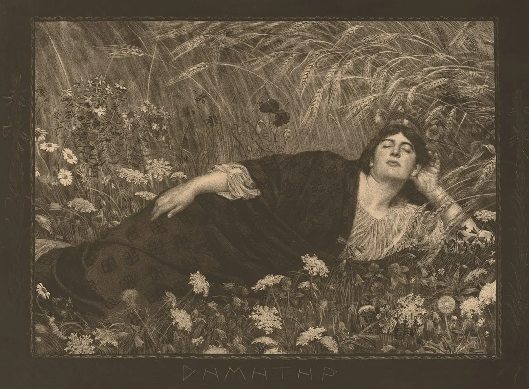 Demeter 3 Wall Art by Osmar Schindler - High-Resolution Digital Print