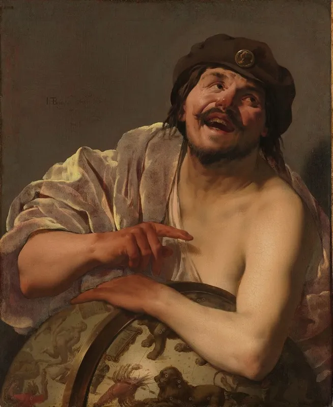 Democritus 2 Wall Art by Hendrick Ter Brugghen - High-Resolution Digital Print
