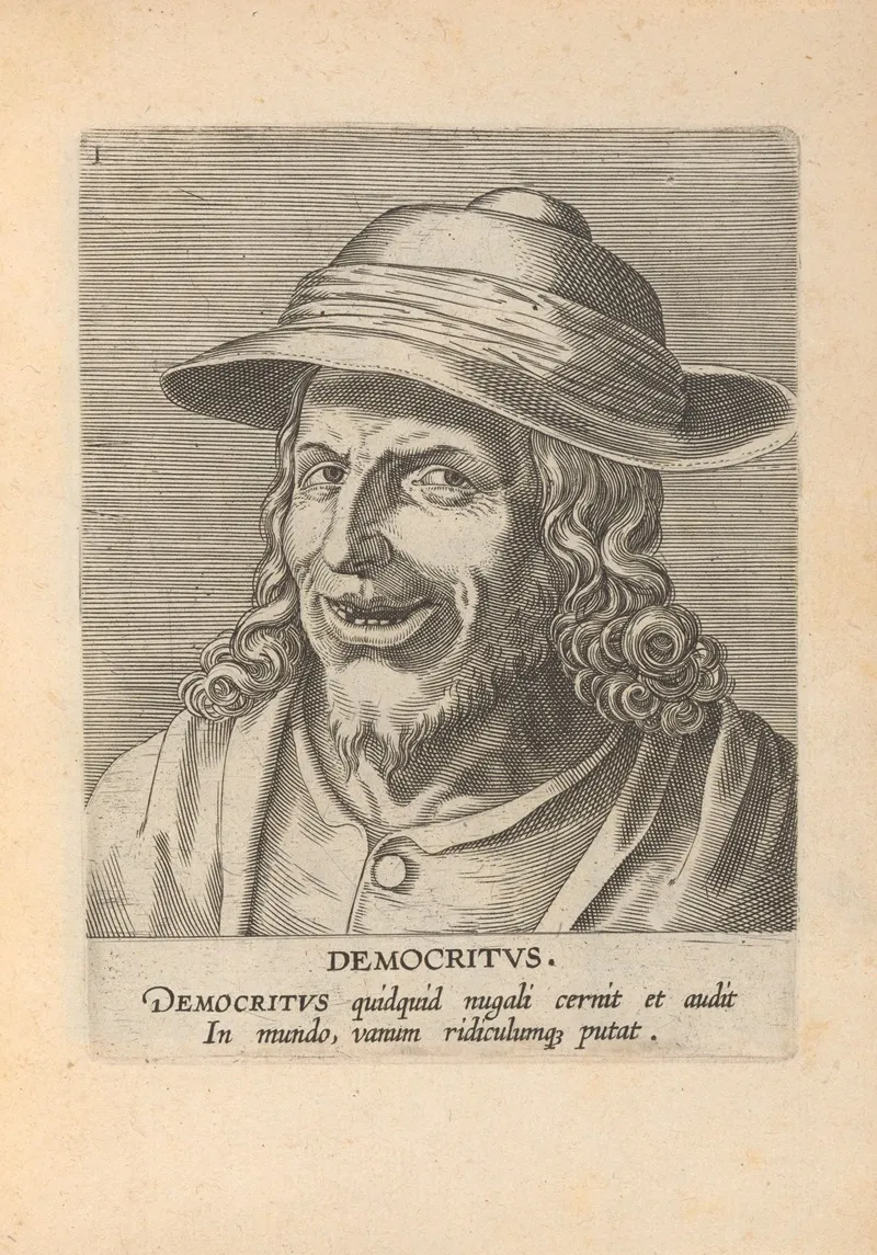Democritus 3 Wall Art by Philip Galle - High-Resolution Digital Print