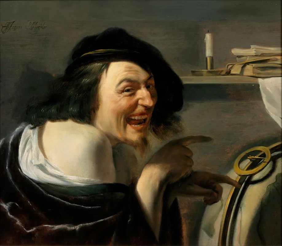 Democritus Wall Art by Johannes Paulus Moreelse - High-Resolution Digital Print