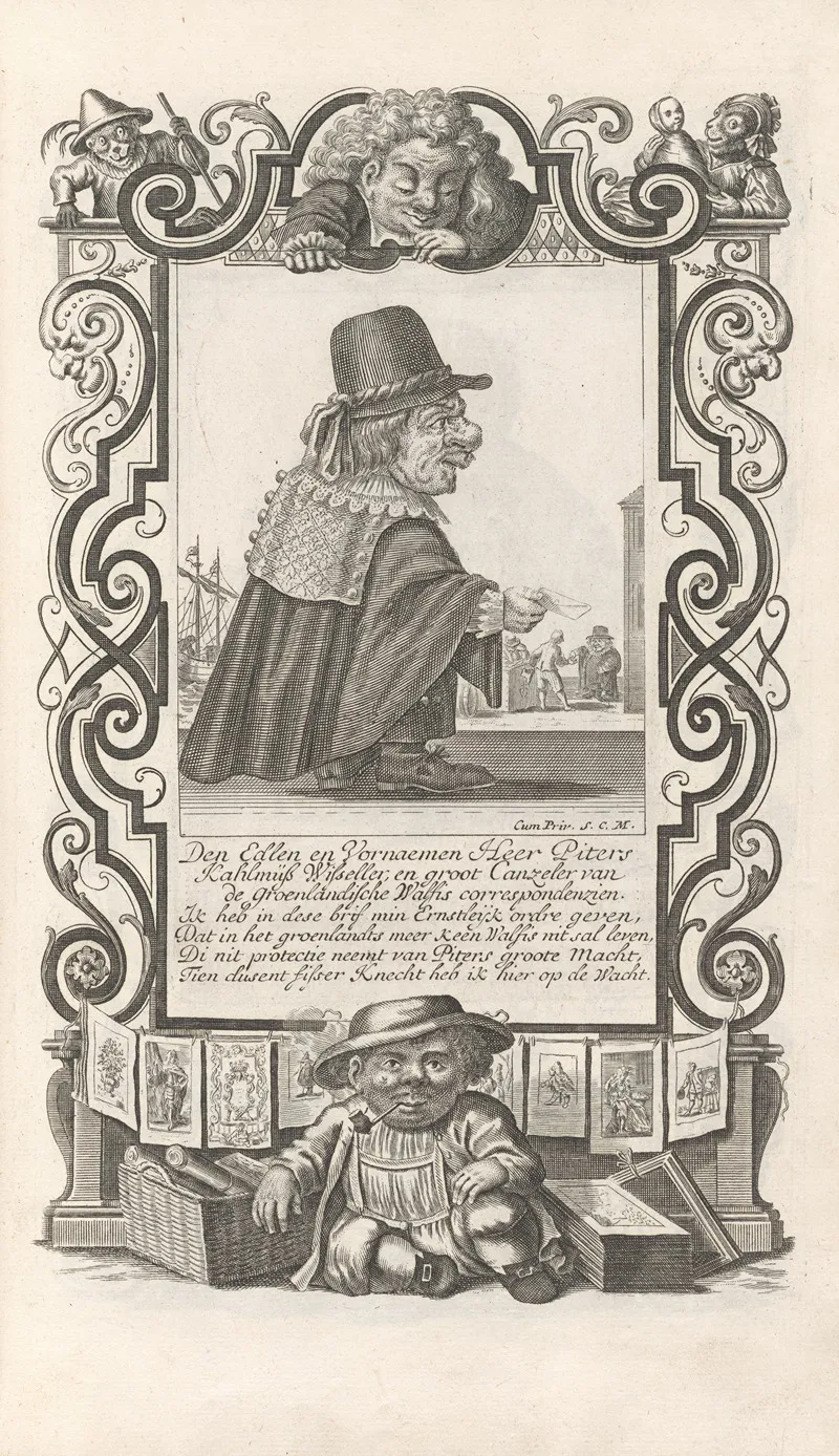Den Edlen En Vornaemen Heer Piters Kahlmus Wisseller Pl 13 Wall Art by Elias Baeck - High-Resolution Digital Print