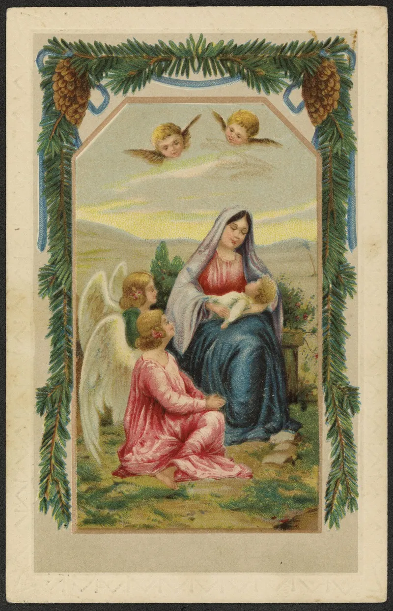 Den Hellige Natten Wall Art by Gesellschaft fuer graphische Kunst - High-Resolution Digital Print
