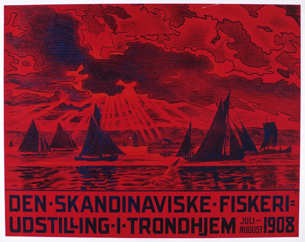 Den Skandinaviske Fiskeri Udstilling I Trondhjem 1908