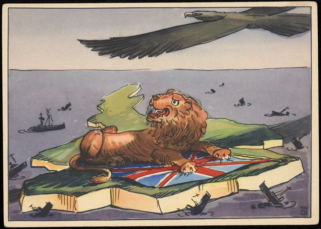 Denn Wir Fahren Gegen Engeland 3 Wall Art by H. W. Gipfer - High-Resolution Digital Print