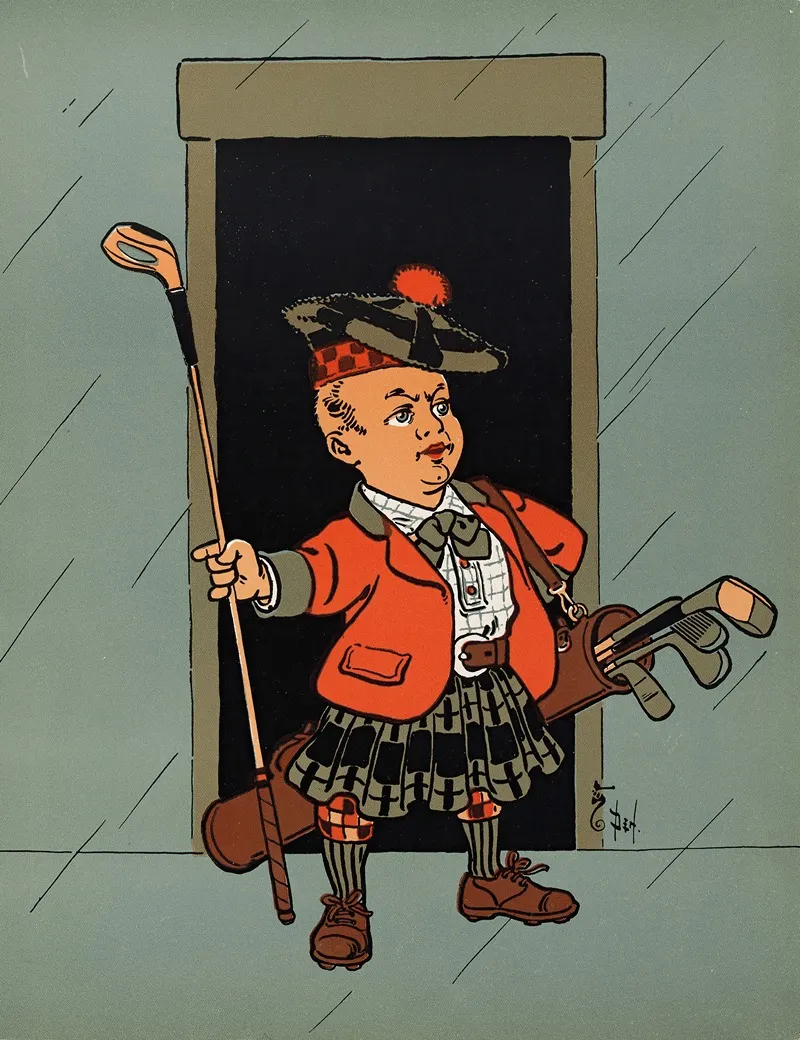 Denslows Mother Goose Pl 25 Wall Art by William Wallace Denslow - High-Resolution Digital Print