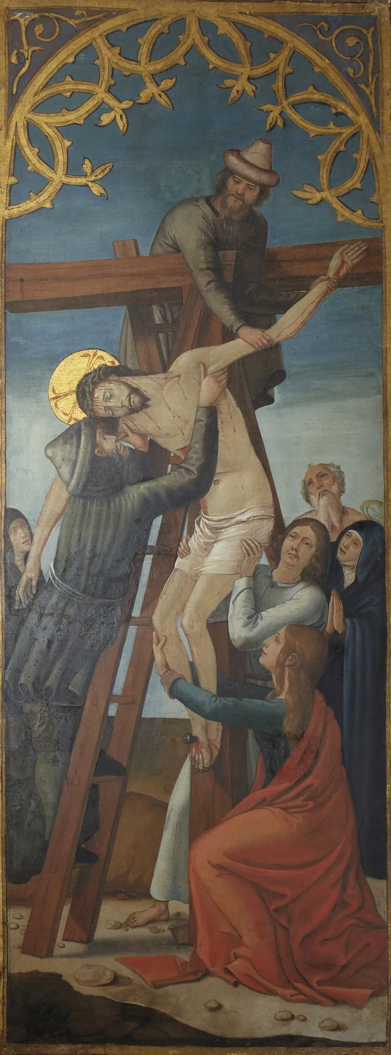 Deposition From The Cross Wall Art by Juan de Borgoña - High-Resolution Digital Print