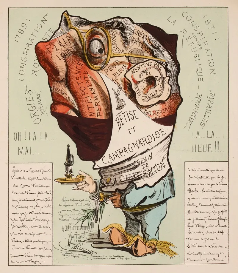 Dept De Seiine Et Oise Wall Art by Achille Belloguet - High-Resolution Digital Print