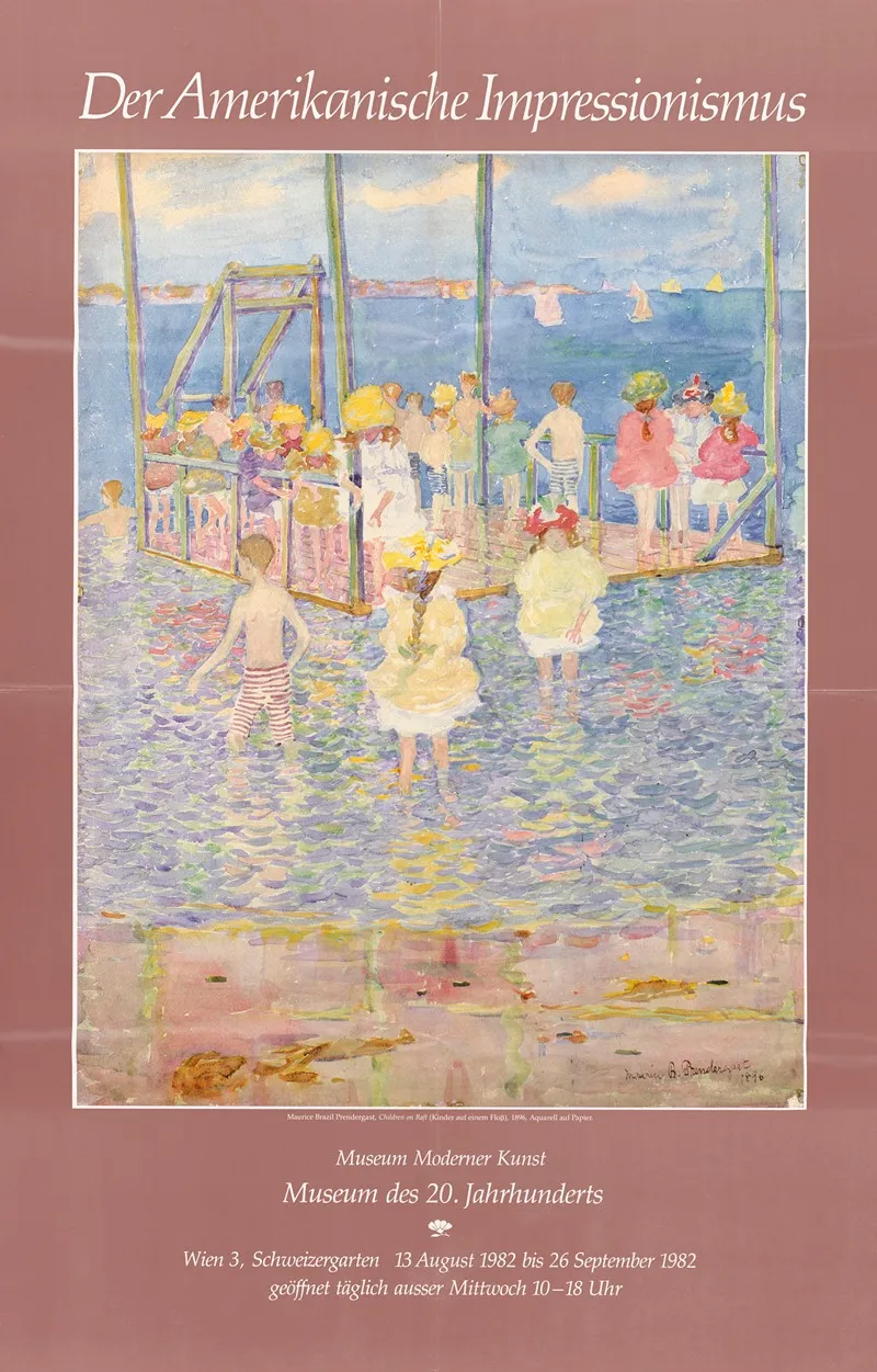 Der Amerikanische Impressionismus Museum Moderner Kunst 13 Aug 1982 Bis 26 September 1982