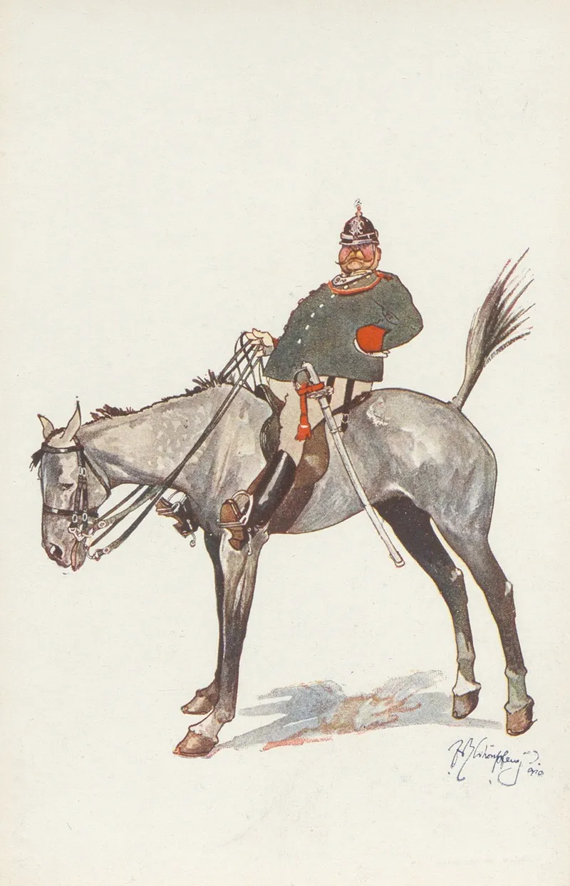 Der Berittene Wachmann