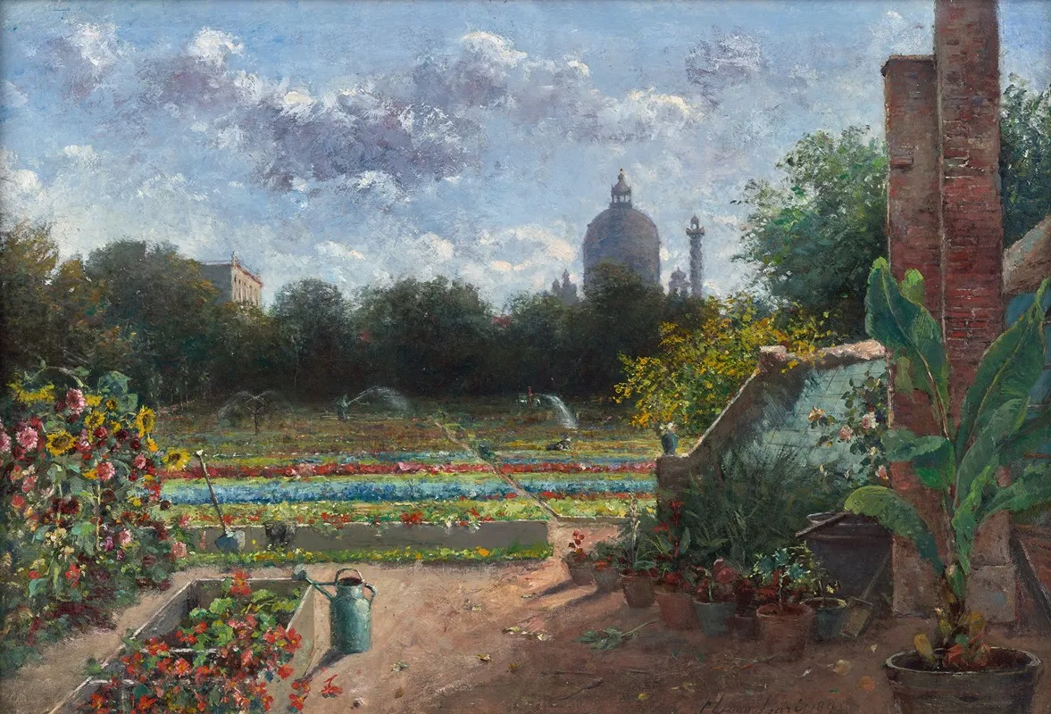 Der Botanische Garten In Wien