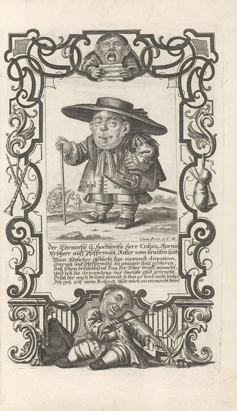 Der Ehrnveste Und Hochweise Herr Crispin Pl 26 Wall Art by Elias Baeck - High-Resolution Digital Print