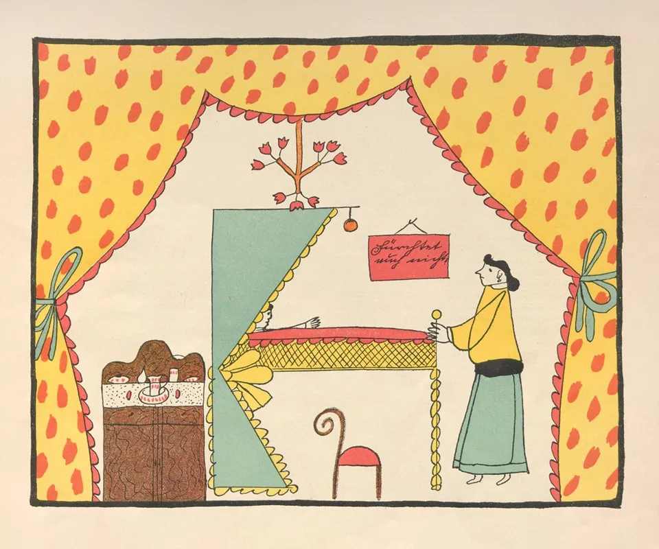 Der Geburtstag Pl 01 Wall Art by Heinrich Scharrelmann (Editor) - High-Resolution Digital Print