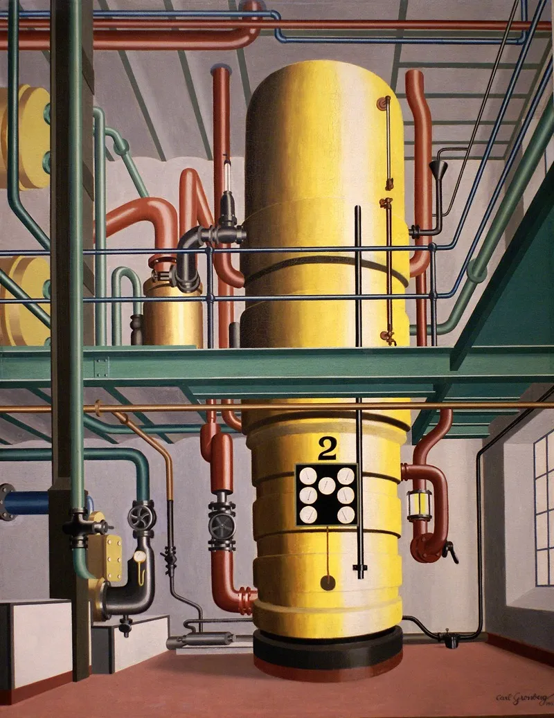 Der Gelbe Kessel The Yellow Boiler