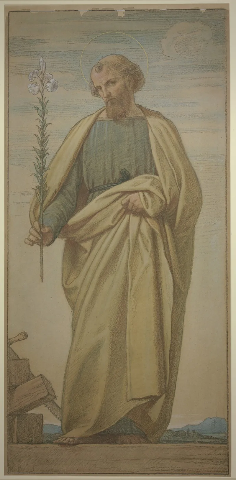 Der Heilige Joseph Mit Dem Lilienstab