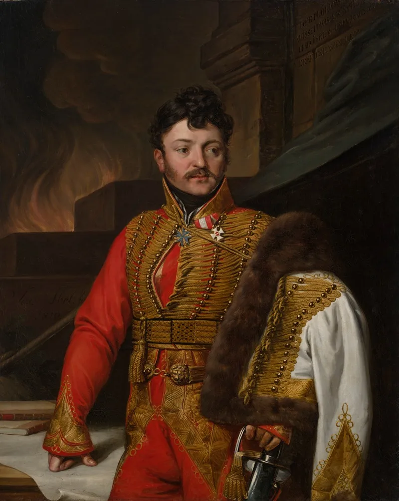 Der K K Feldmarschalleutnant Ferdinand Graf Von Wartensleben Wall Art by Josef Abel - High-Resolution Digital Print