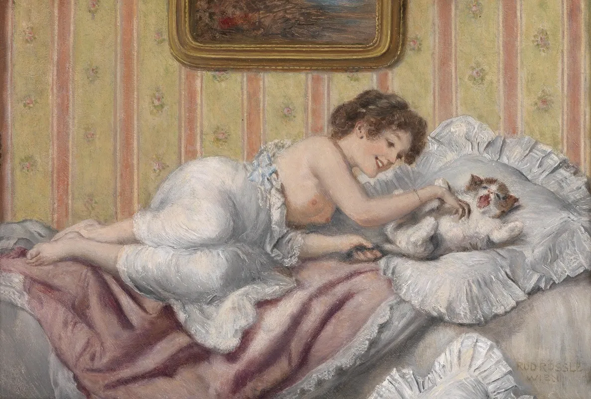 Der Kleine Liebling 2 Wall Art by Rudolf Rössler - High-Resolution Digital Print