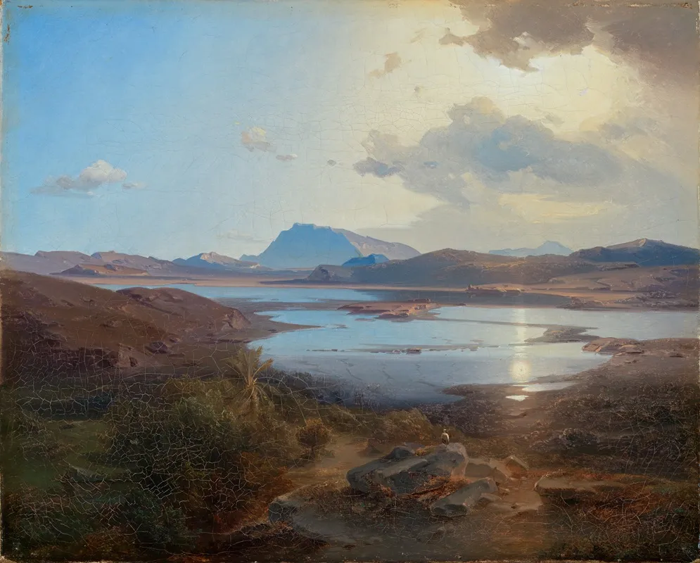 Der Kopaisee Wall Art by Carl Rottmann - High-Resolution Digital Print