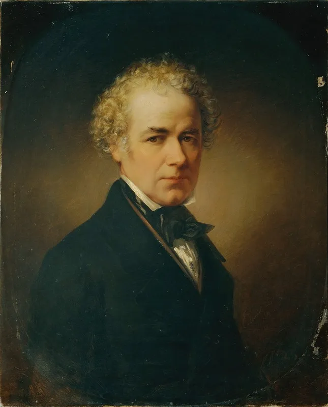 Der Maler Johann Ender Wall Art by Eduard Ender - High-Resolution Digital Print