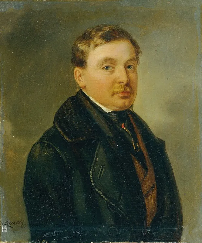 Der Maler Josef Feid Wall Art by Joseph Lavos - High-Resolution Digital Print