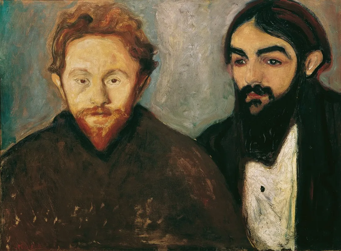 Der Maler Paul Herrmann Und Der Arzt Paul Contard