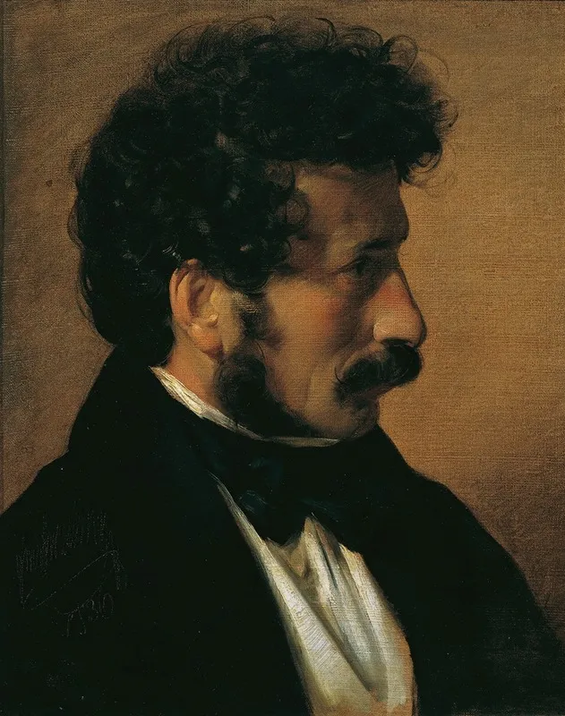 Der Maler Theodor Alconiere