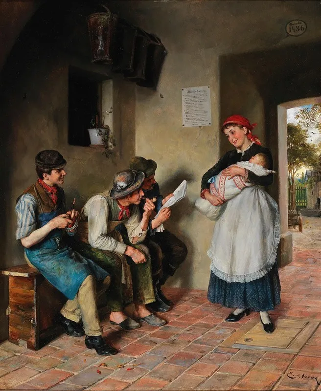 Der Nachwuchs Wall Art by Ernst Nowak - High-Resolution Digital Print
