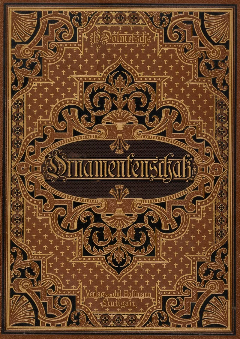Der Ornamentenschatz Cover Wall Art by Heinrich Dolmetsch - High-Resolution Digital Print