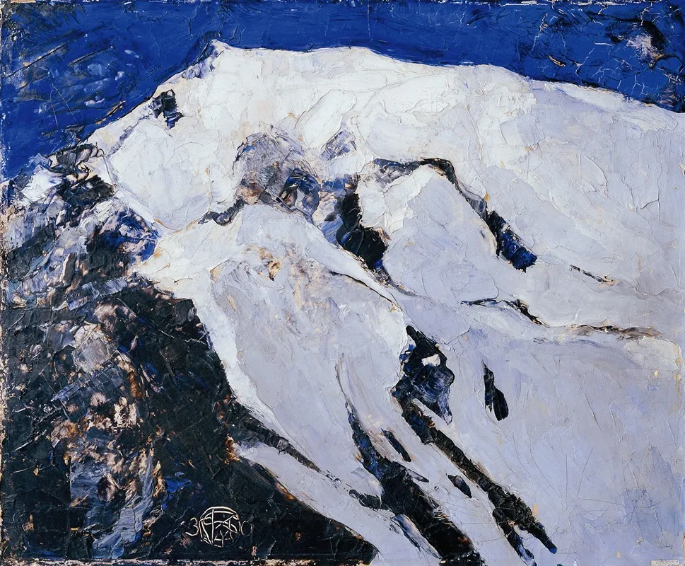 Der Ortler Klausen Wall Art by Franz Secky - High-Resolution Digital Print