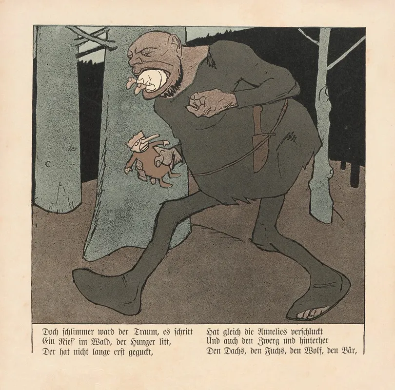 Der Prutzeltopf Pl 04 Wall Art by Wilhelm Schulz - High-Resolution Digital Print