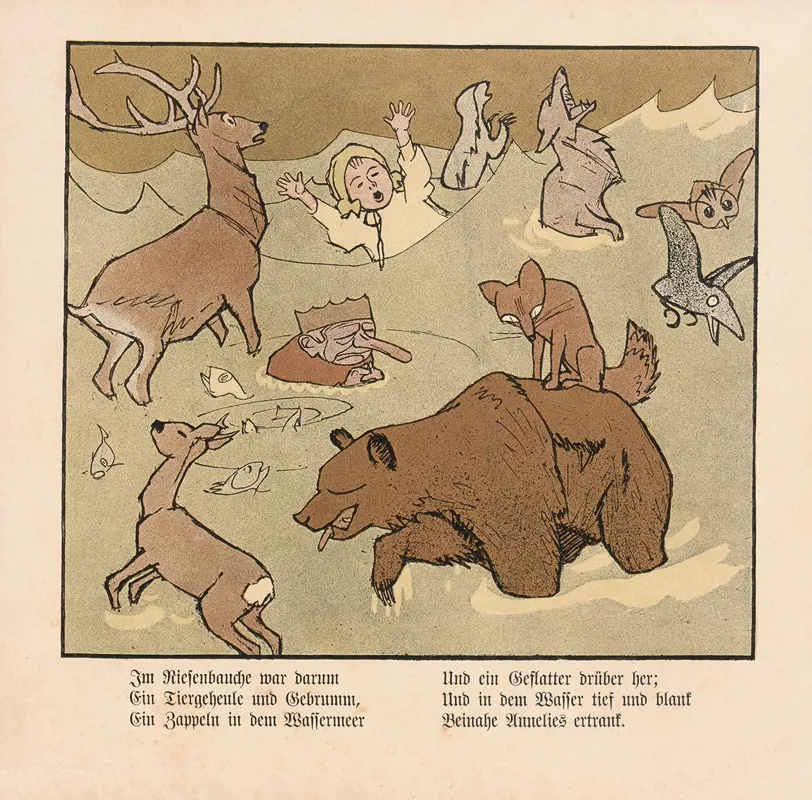 Der Prutzeltopf Pl 06 Wall Art by Wilhelm Schulz - High-Resolution Digital Print