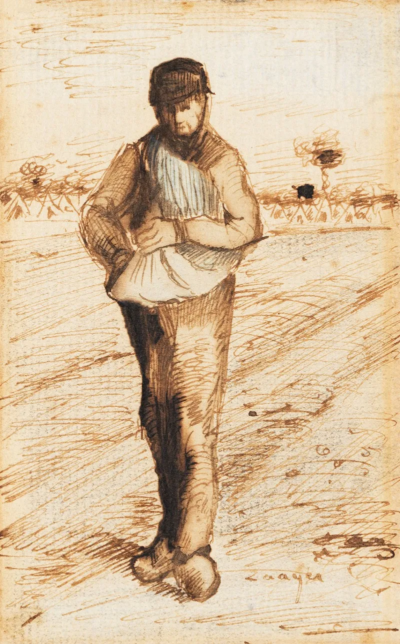 Der Samann Zaayer Wall Art by Vincent van Gogh - High-Resolution Digital Print