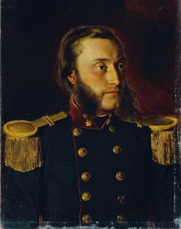 Der Schiffsbau Ingenieur Josef Von Romako Als Oberleutnant