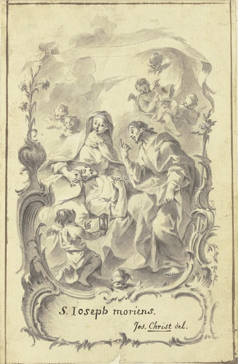 Der Tod Des Heiligen Joseph 4 Wall Art by Joseph Christ - High-Resolution Digital Print