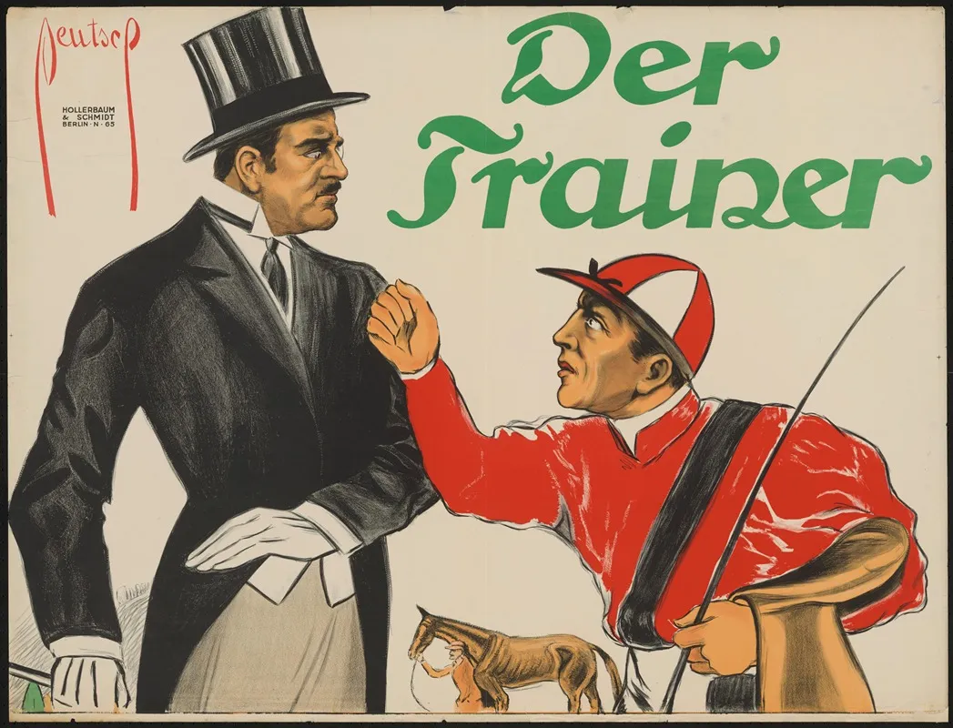 Der Trainer Wall Art by Ernst Deutsch - High-Resolution Digital Print