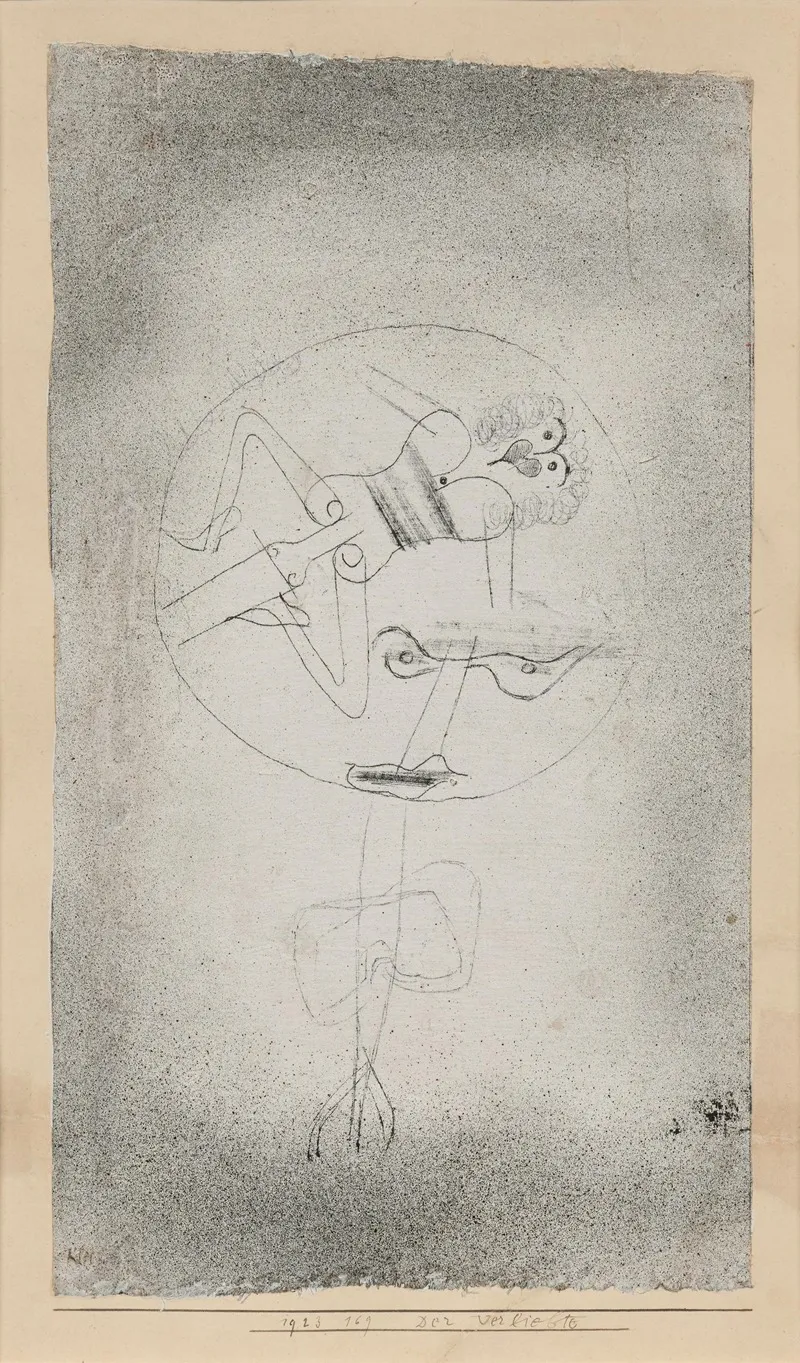 Der Verliebte 3 Wall Art by Paul Klee - High-Resolution Digital Print