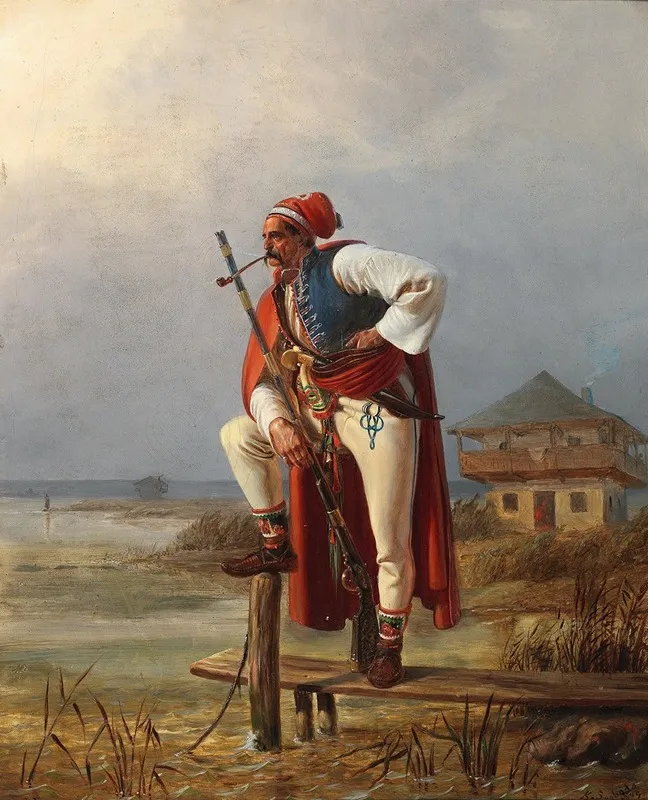 Der Wachposten 2 Wall Art by Karl Swoboda - High-Resolution Digital Print