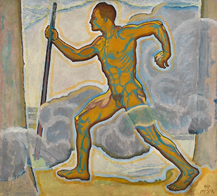 Der Wanderer 2 Wall Art by Koloman Moser - High-Resolution Digital Print