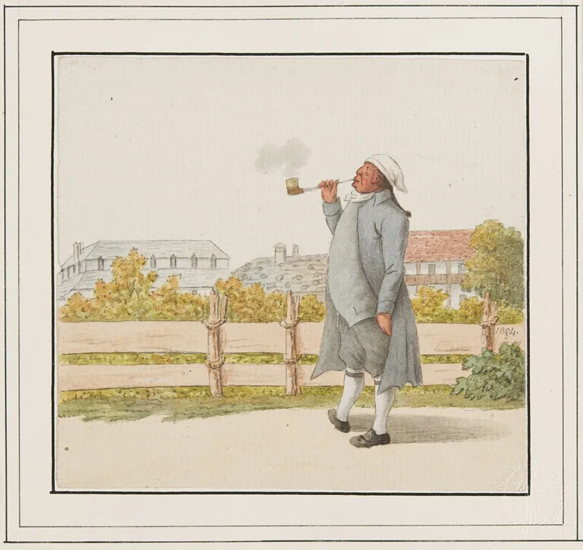 Der Wirt Des Bads Blumenstein Wall Art by Emanuel Jenner - High-Resolution Digital Print