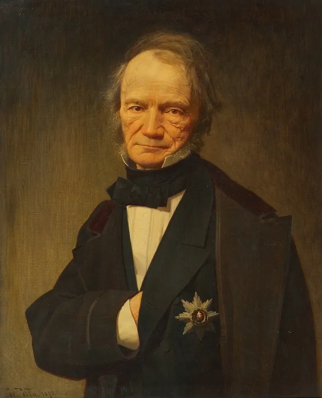 Der Wissenschaftler Und Geheimrat Johann Thaddaus Anton Peithner Edler Von Lichtenfels Wall Art by Wilhelm A. Vita - High-Resolution Digital Print