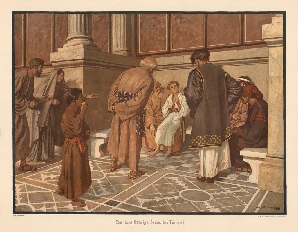 Der Zwolfjahrige Jesus Im Tempel 3