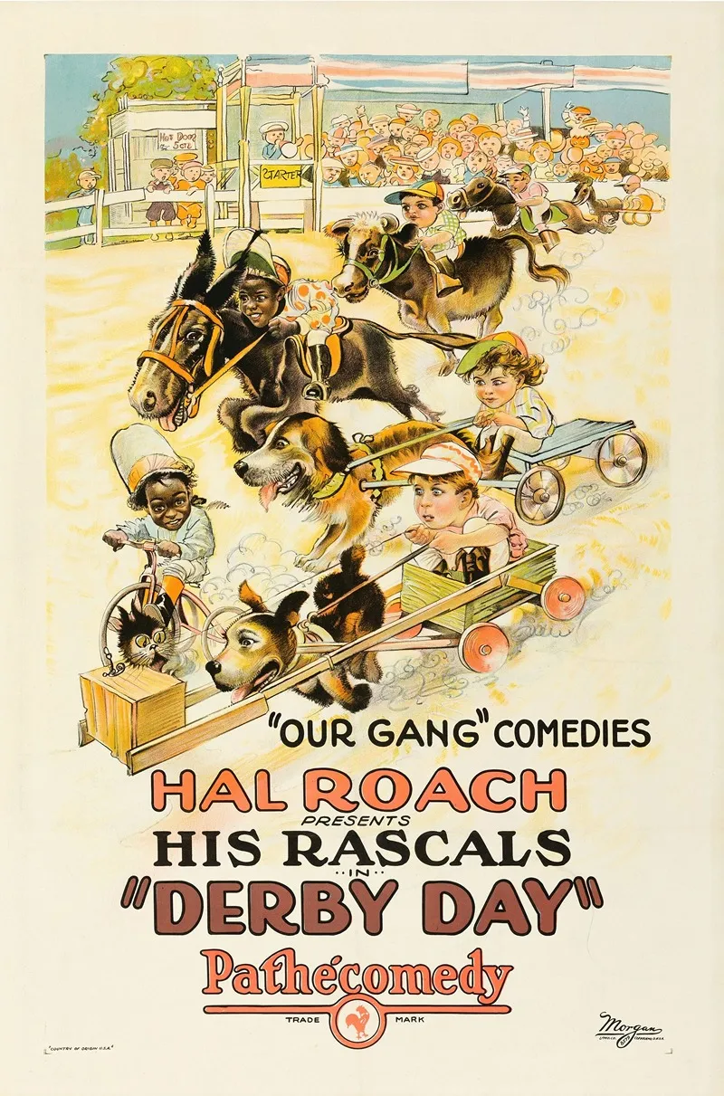 Derby Day 3 Wall Art by Morgan Litho Co. - High-Resolution Digital Print