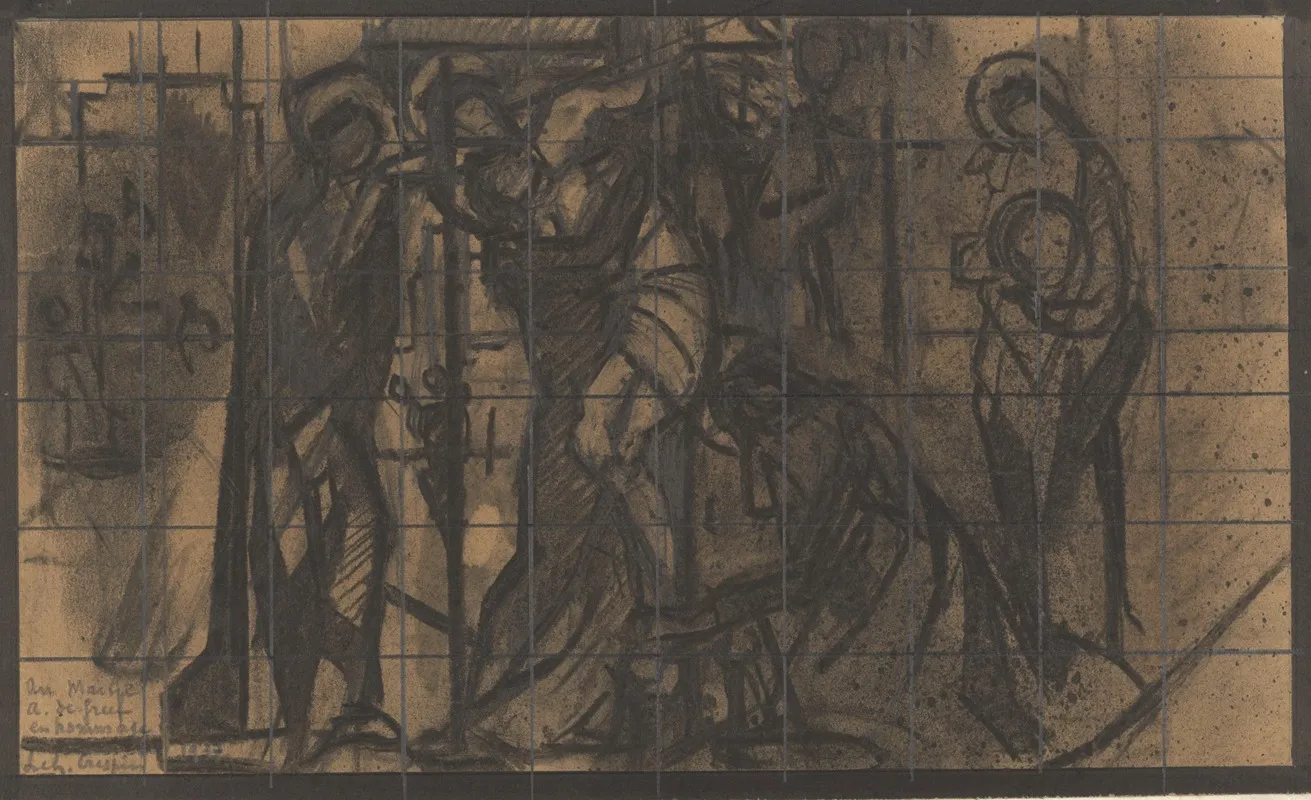 Descent From The Cross 27 Wall Art by Louis-Charles Crespin - High-Resolution Digital Print