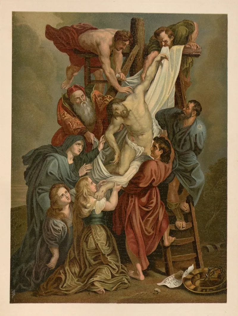 Descent From The Cross 29 Wall Art by Jan Ladislaw Sýkora - High-Resolution Digital Print
