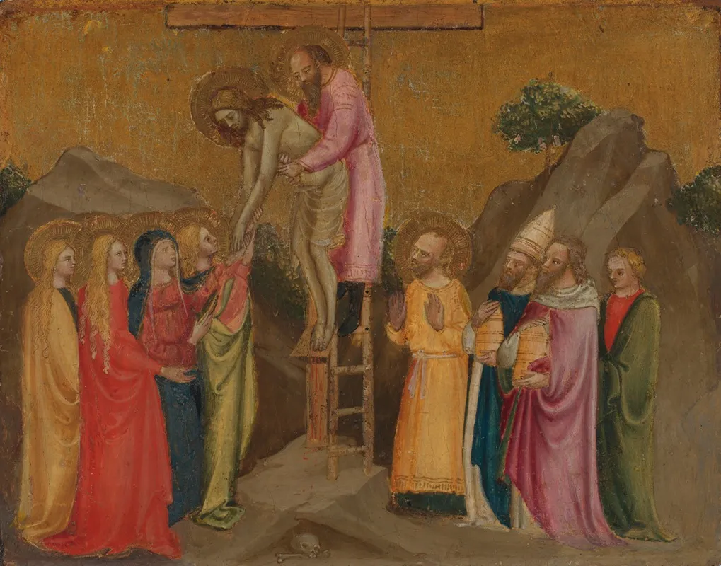 Descent From The Cross 2 Wall Art by Stefano Di Vanni - High-Resolution Digital Print