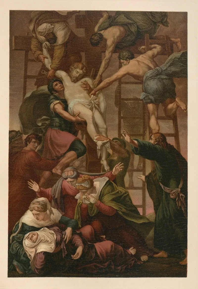 Descent From The Cross 30 Wall Art by Jan Ladislaw Sýkora - High-Resolution Digital Print