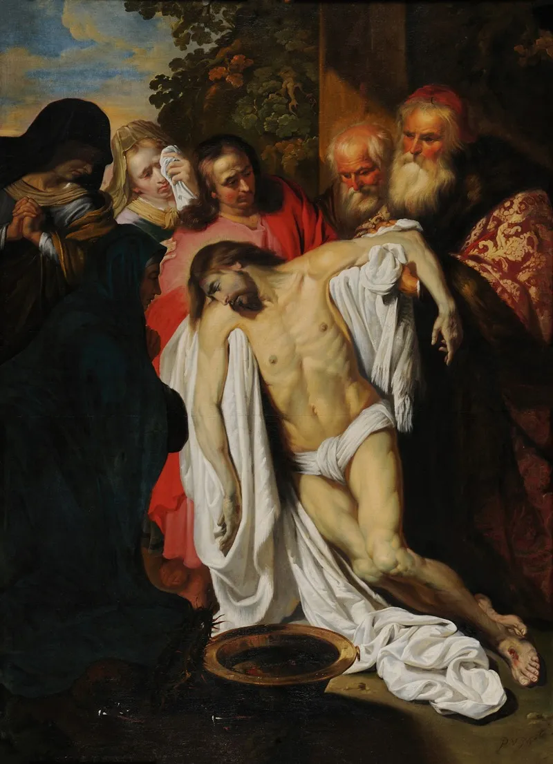 Descent From The Cross 9 Wall Art by Pieter Van Mol - High-Resolution Digital Print