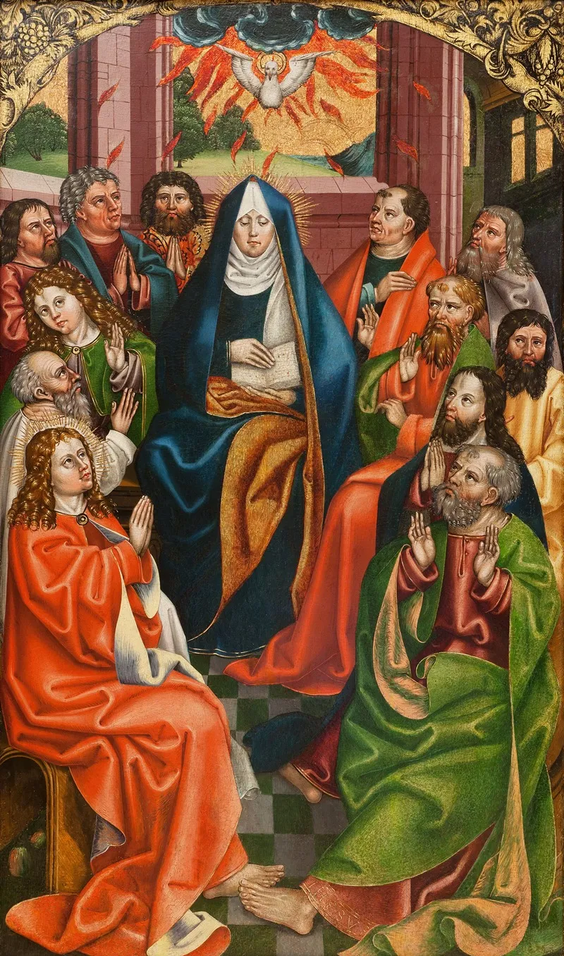 Descent Of The Holy Spirit 2 Wall Art by Hans Raphon - High-Resolution Digital Print